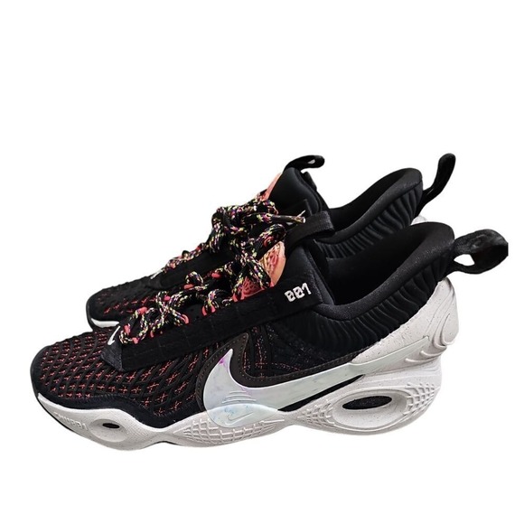 Nike Cosmic Unity Basketball Shoes Black Pink Multicolor Athletic Men\'s‎ 8.5 New main image 4